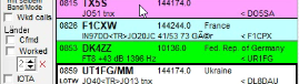 UR1FG/MM sottet DK4ZZ. Das war wohl eher der Clown